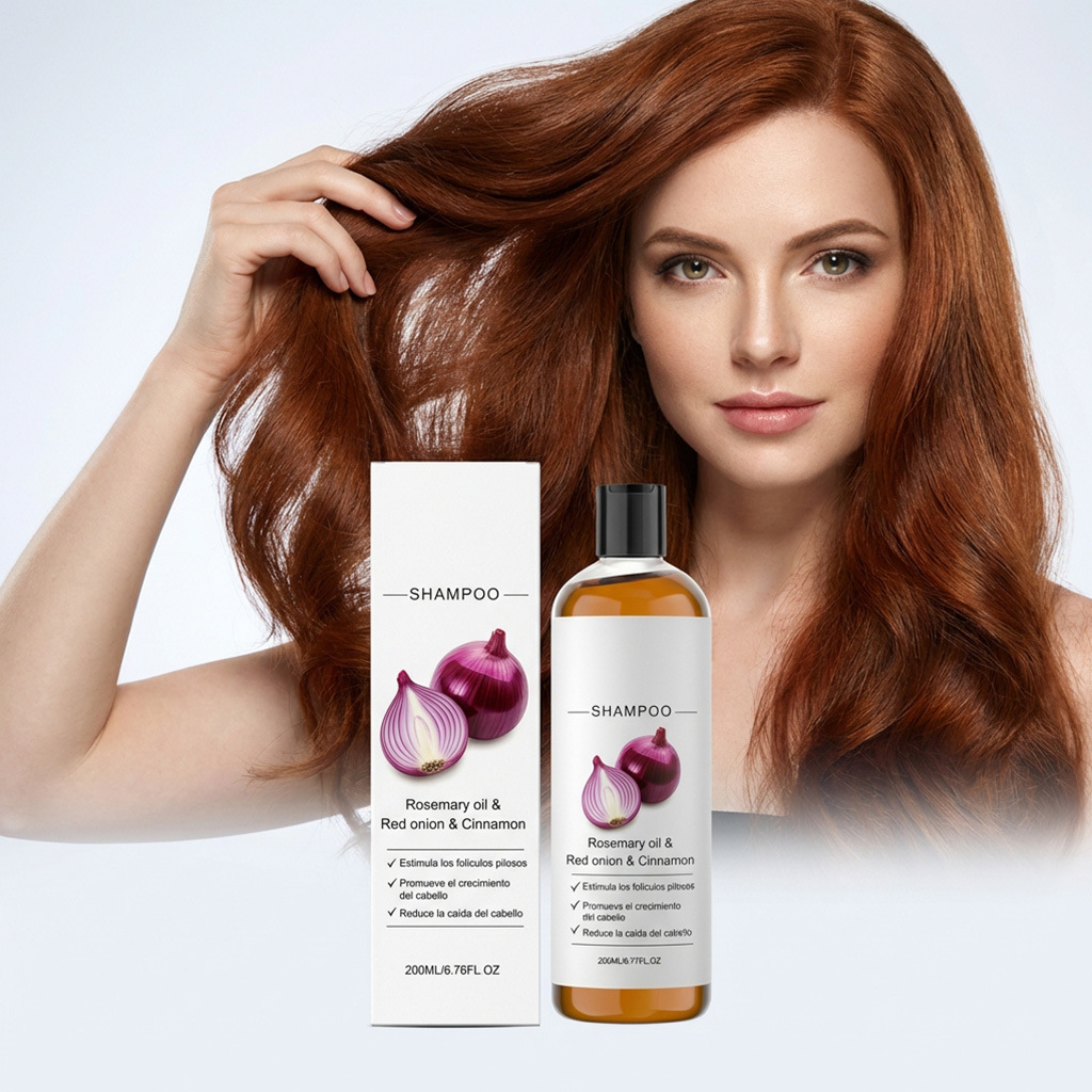 Hair Care For Hair Fall - Rozemarijn Rode Ui Shampoo Anti Haaruitval