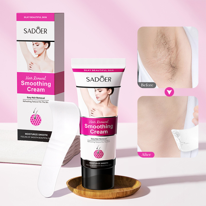 Hair Care For Hair Fall - Sadoer Body Care Silky Smooth ontharingscrème
