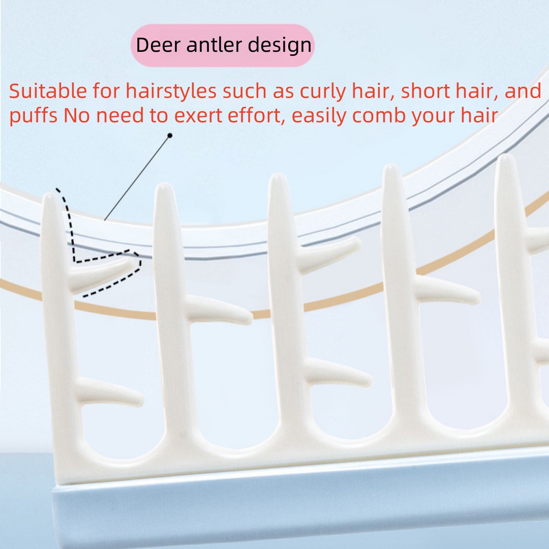 Gewei Vorm Haar Naad Kam Shagg - Hair Care Wavy Hair recensie en prijs