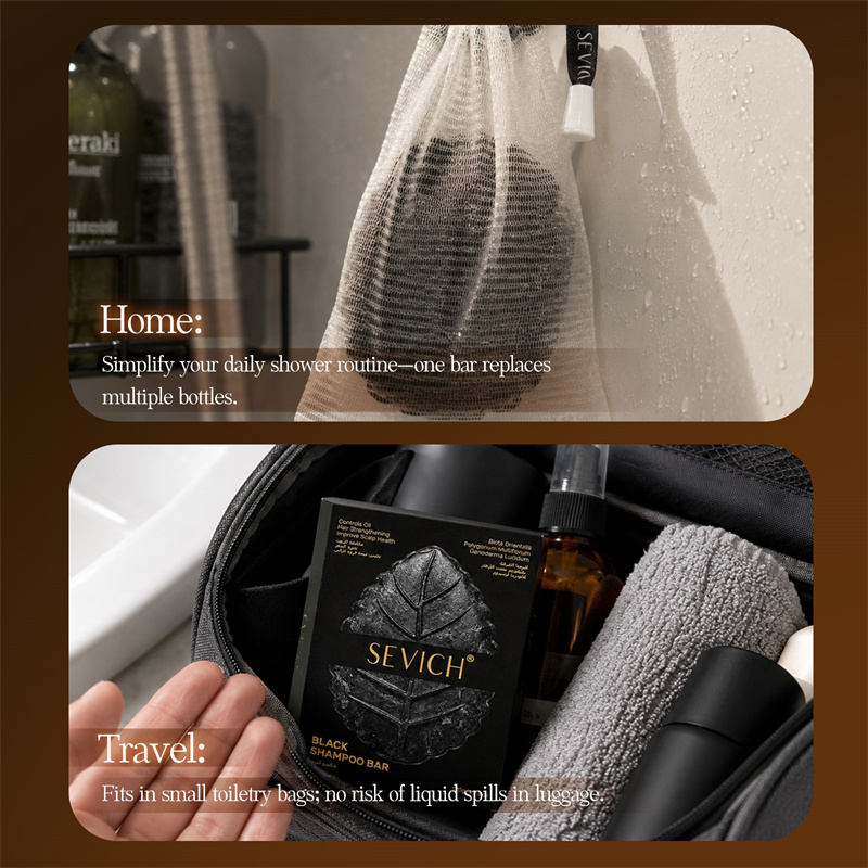 Zwarte Shampoo Bar Haar Baard  - Hair Care Tonic recensie en prijs