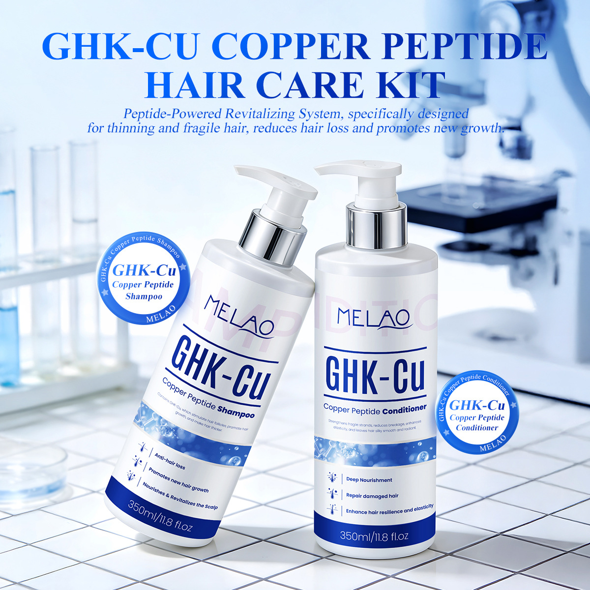 350ml GHK-Cu Koperpeptide Haar - Hair Care Tonic recensie en prijs