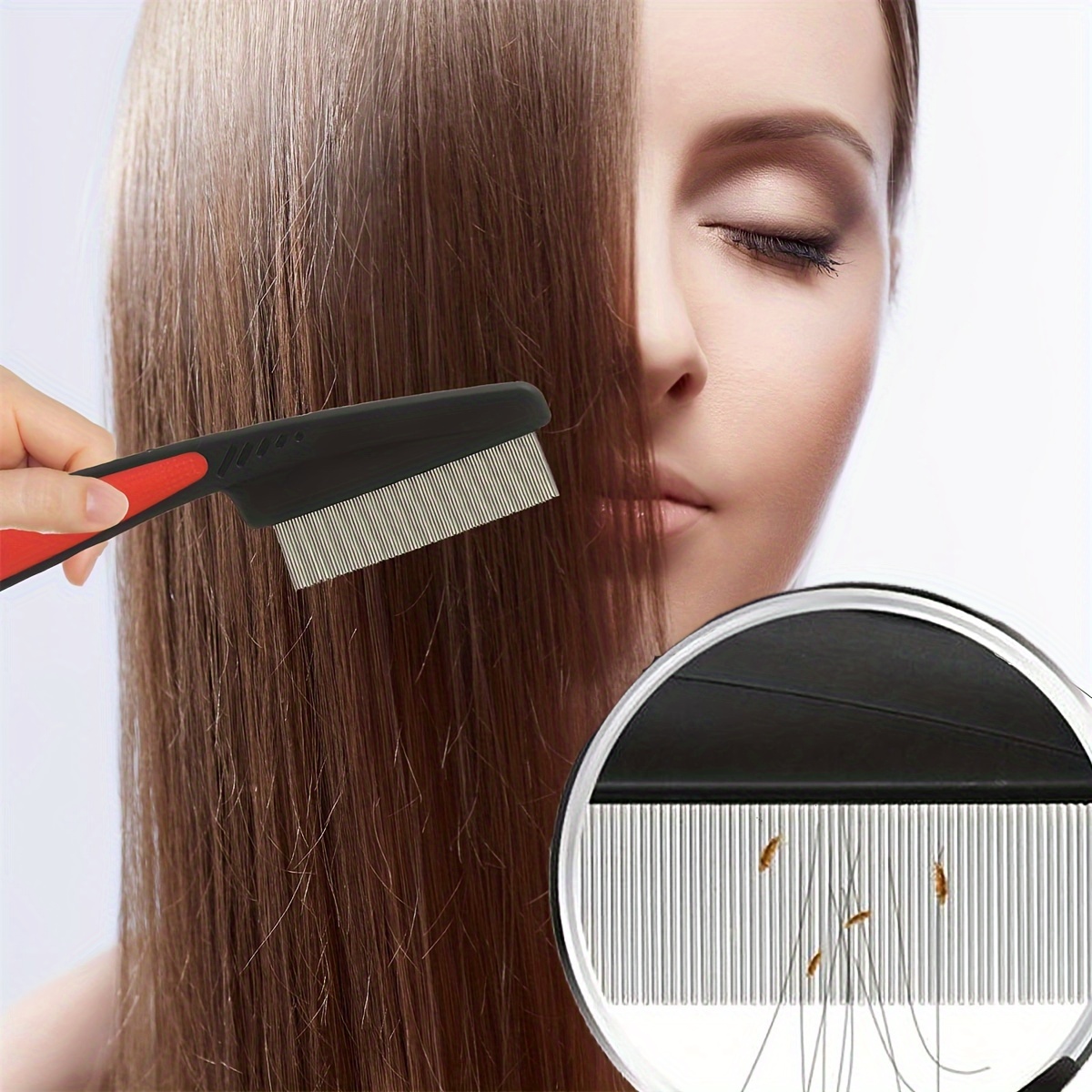 1 stevige roestvrijstalen kam  - Hair Care Wavy Hair recensie en prijs