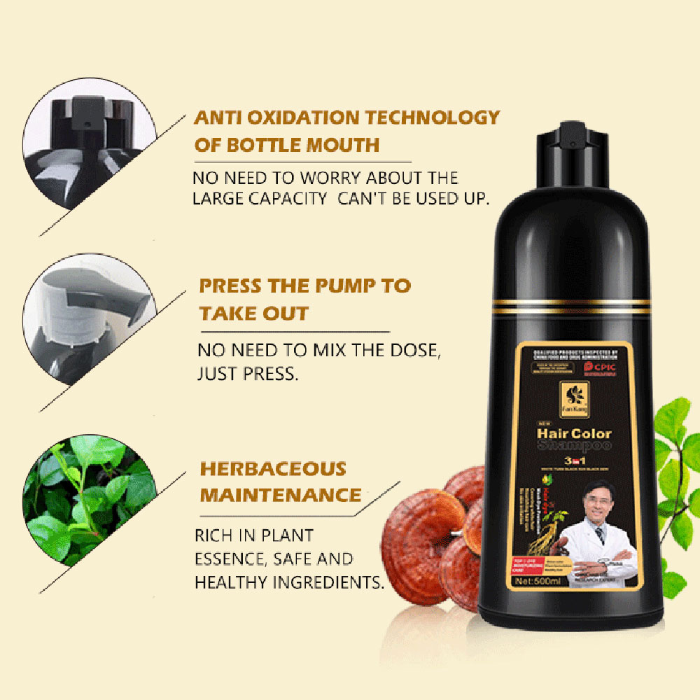 3 In 1 Instant Coloring Shampo - Hair Care Tonic recensie en prijs