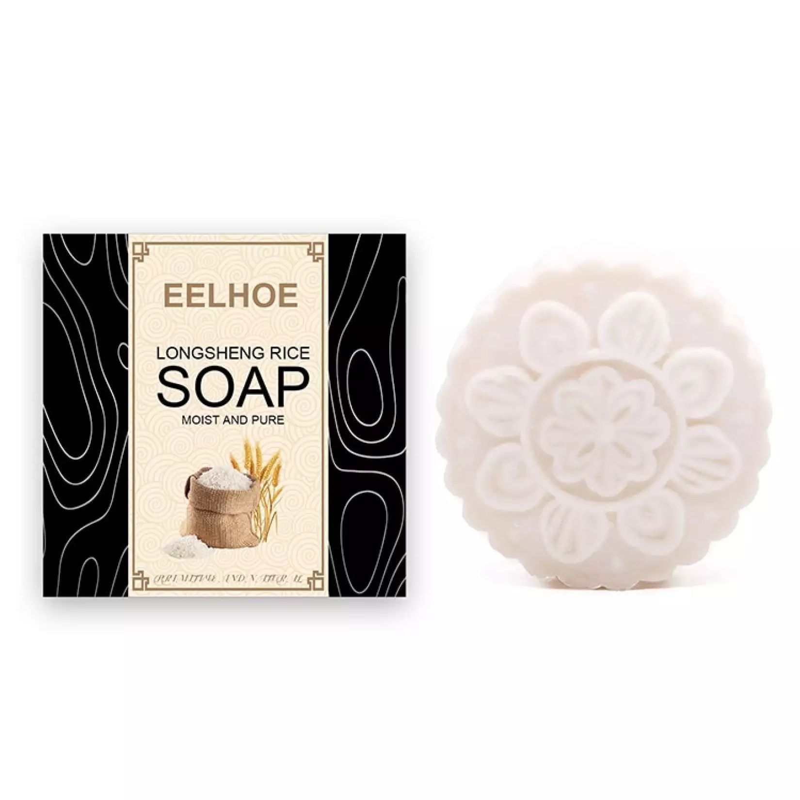 Eelhoe Rijst Zeep Shampoo Hand - Hair Care Wavy Hair recensie en prijs